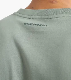 Norse Projects Johannes Collage Tee Dried Sage Green