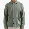 Norse Projects Jorn Tab Series Overshirt Dried Sage Green