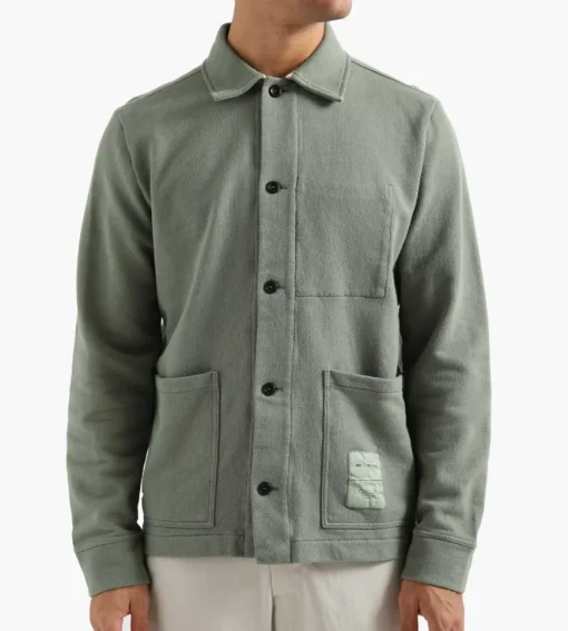 Norse Projects Jorn Tab Series Overshirt Dried Sage Green