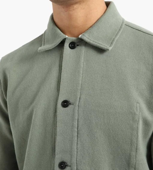 Norse Projects Jorn Tab Series Overshirt Dried Sage Green