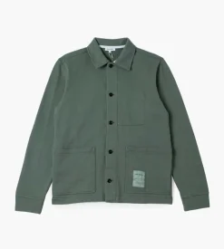 Norse Projects Jorn Tab Series Overshirt Dried Sage Green