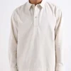 Norse Projects Lund Eco-Dye Shirt Hibiscus Dye