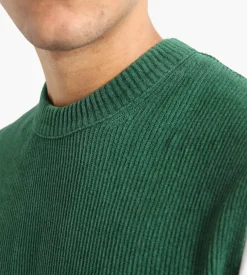 Norse Projects Manfred Chenille Vest Bottle Green