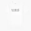 Norse Projects Niels Serif Logo White