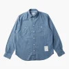 Norse Projects Silas Chambray Tab Series Indigo