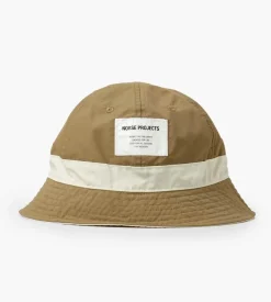 Norse Projects Tab Series Nylon Bucket Hat Utility Khaki