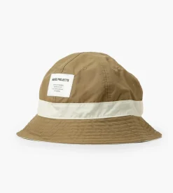 Norse Projects Tab Series Nylon Bucket Hat Utility Khaki