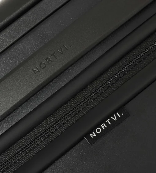 Nortvi Midnight Black Essential 36L Suitcase