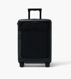 Nortvi Midnight Black Front Pocket 39L Suitcase