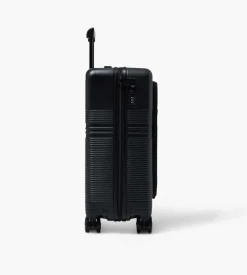 Nortvi Midnight Black Front Pocket 39L Suitcase
