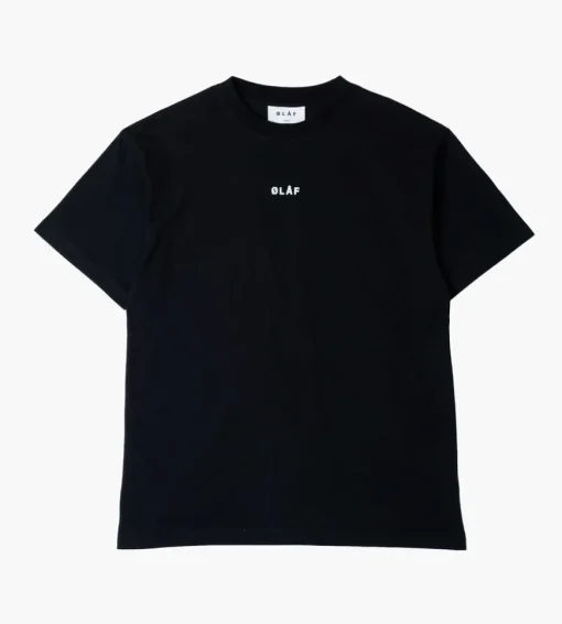 Olaf Block Tee Black