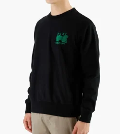 Olaf Campus Crewneck Black