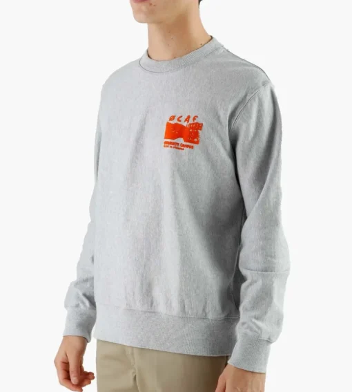 Olaf Campus Crewneck Heather Grey