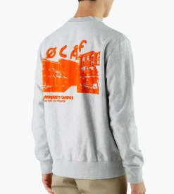 Olaf Campus Crewneck Heather Grey
