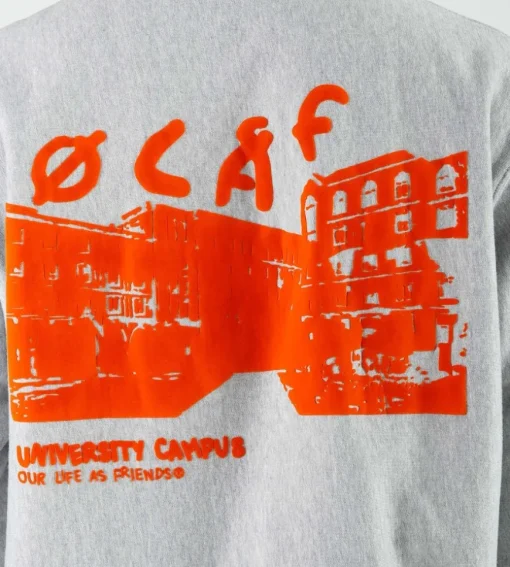 Olaf Campus Crewneck Heather Grey