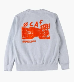 Olaf Campus Crewneck Heather Grey