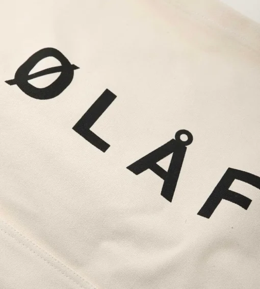 Olaf Canvas Tote Bag White