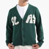 Olaf Cardigan Dark Forest Green