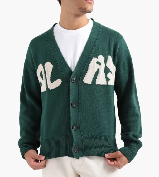 Olaf Cardigan Dark Forest Green