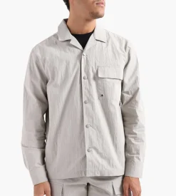Olaf Cargo Shirt Light Grey