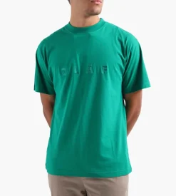 Olaf Chainstitch Tee Ocean Green