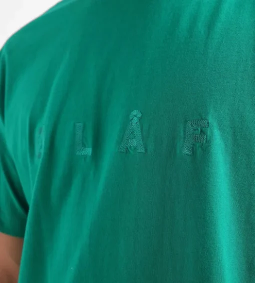 Olaf Chainstitch Tee Ocean Green