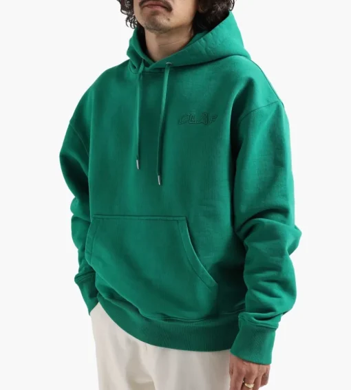 Olaf Heavyweight Studio Hoodie Ocean Green