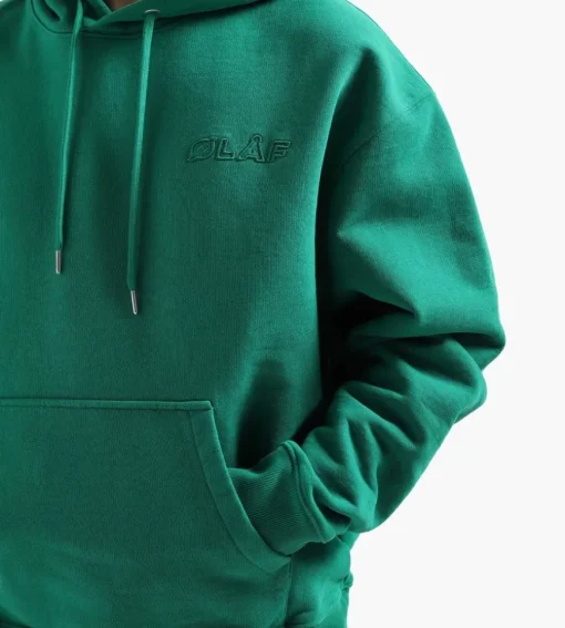 Olaf Heavyweight Studio Hoodie Ocean Green