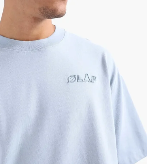 Olaf Heavyweight Studio Tee Baby Blue