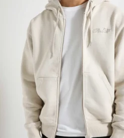 Olaf Heavyweight Studio Zip Up Cement