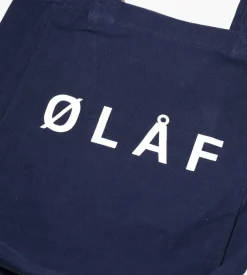 Olaf Hussein Olaf Tote Bag Navy