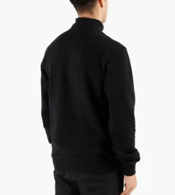 Olaf Italic Zip Mock Black