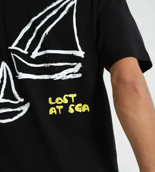Olaf Lost At Sea Tee Black