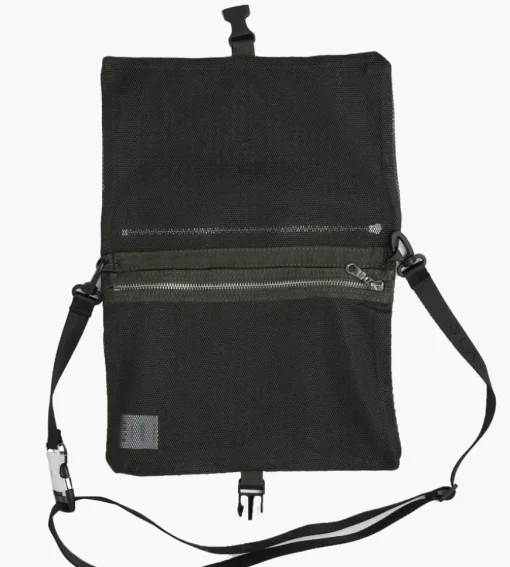 Olaf Passport Seersucker Bag Forest Green