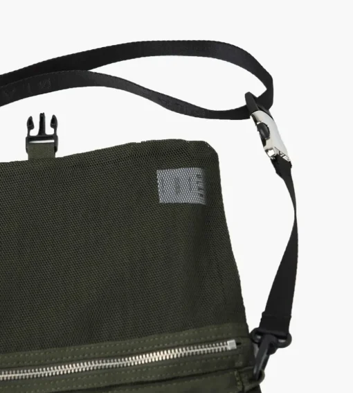 Olaf Passport Seersucker Bag Forest Green