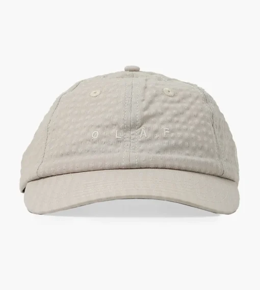 Olaf Seersucker Cap Cement
