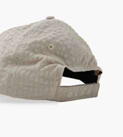 Olaf Seersucker Cap Cement