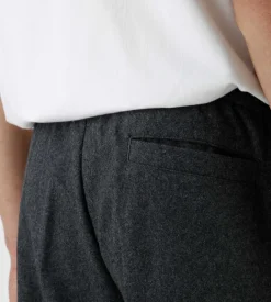 Olaf Slim Elasticated Pants Dark Grey