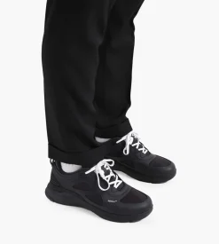 Olaf Slim Elasticated Trouser Black