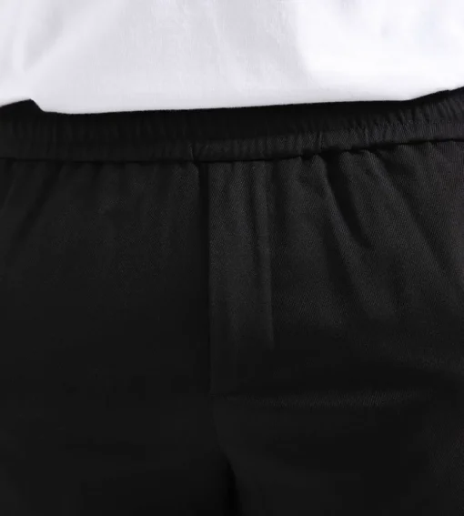 Olaf Slim Elasticated Trouser Black