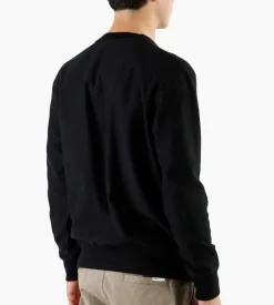 Olaf Varsity Crewneck Black