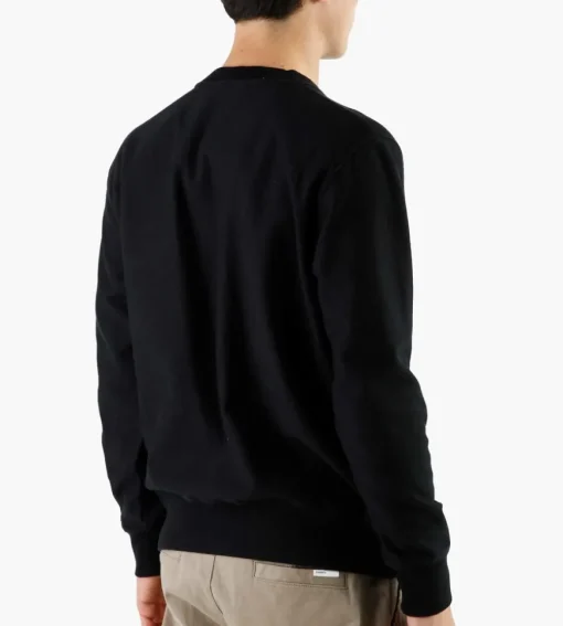 Olaf Varsity Crewneck Black