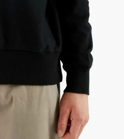 Olaf Varsity Crewneck Black