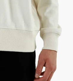 Olaf Varsity Crewneck Off White