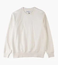 Olaf Varsity Crewneck Off White