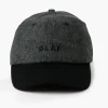 Olaf Wool Varsity Cap Dark Grey