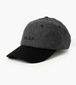 Olaf Wool Varsity Cap Dark Grey