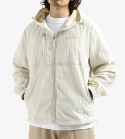 Olaf Zip-Up Ripstop Jacket White