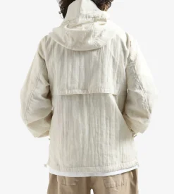 Olaf Zip-Up Ripstop Jacket White