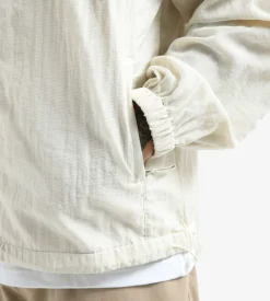 Olaf Zip-Up Ripstop Jacket White